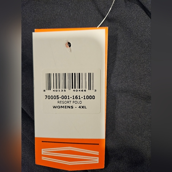 SUNTECT SPF 50+ Women's Resort Polo 4XL NWT Black - Picture 7 of 8